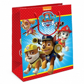 Пакет подарочный – Щенячий патруль, 23 х 18 х 10 см. (Росмэн, 31024ros)